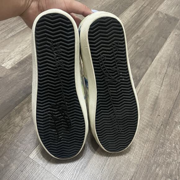 Vintage Havana Women's US VH Rainbow Sneakers Tie Dye Yellow Star Rare Size 8.5 - Picture 8 of 9